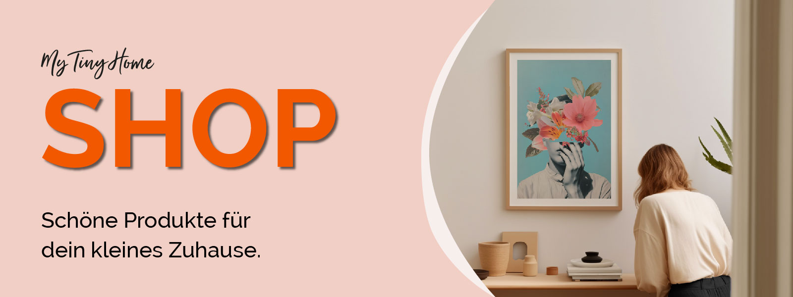 Shop-Banner mit Verlinkung zum My Tiny Home Shop. Hier findest du schöne Produkte für dein kleines Zuhause