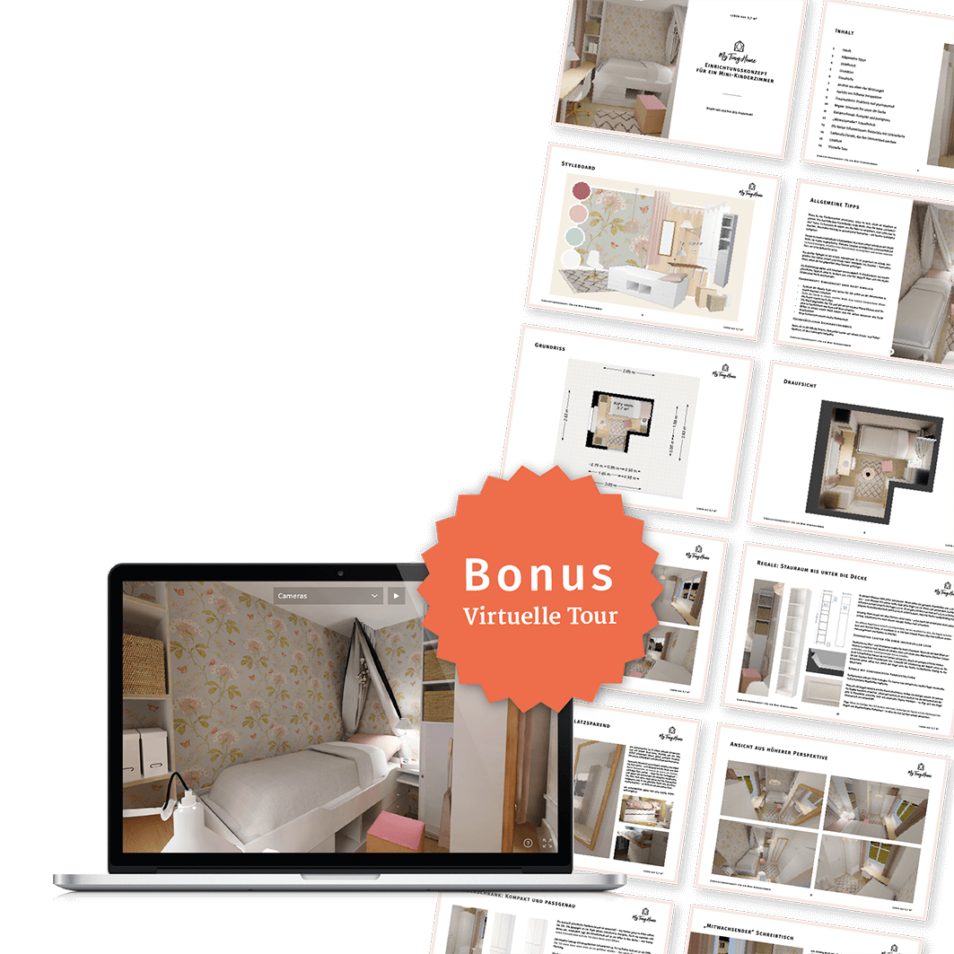 Vorschau für dein individuelles Einrichtungskonzept inklusive Virtuelle Tour als Bonus
